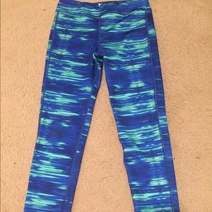Old Navy active wear leggings - blue